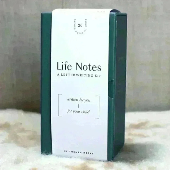 LIFE NOTES Keepsake Gift A Letter-Writing Kit Written by You for Your Child - Picture 1 of 10